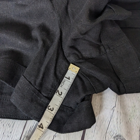 REITMANS Linen blend Black Shorts - Picture 6 of 12